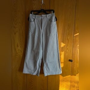 Dear John Striped Gray Pants